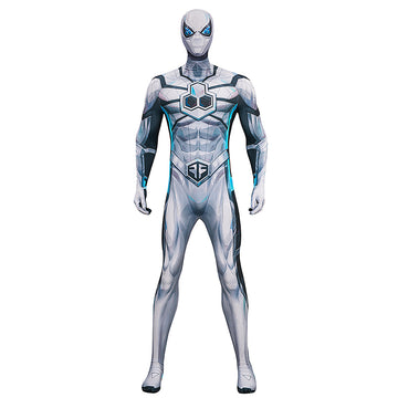 Marvel Rivals Spiderman Future Foundation Cosplay Costume Jumpsuit Halloween Suit Becostume